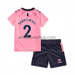 Maillot Everton James Tarkowski 2 Extérieur Tenue pour Enfant 2022-2023 Manche Courte