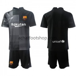 Maillot FC Barcelone Gardien Extérieur Tenue pour Enfant 2021-2022 Manche Courte