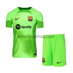 Maillot FC Barcelone Gardien Domicile Tenue pour Enfant 2022-2023 Manche Courte
