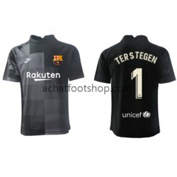 Maillot FC Barcelone Ter Stegen 1 Gardien Extérieur Tenue pour Homme 2021-2022 Manche Courte Maillot FC Barcelone Ter Stegen 1 Gardien Extérieur Tenue pour Homme 2021-2022 Manche Courte