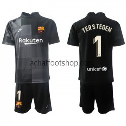 Maillot FC Barcelone Ter Stegen 1 Gardien Extérieur Tenue pour Enfant 2021-2022 Manche Courte Maillot FC Barcelone Ter Stegen 1 Gardien Extérieur Tenue pour Enfant 2021-2022 Manche Courte