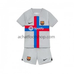 Maillot FC Barcelone 3ème Tenue pour Enfant 2022-2023 Manche Courte
