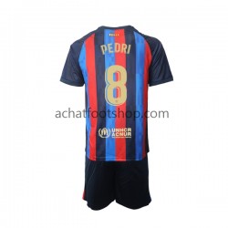 Maillot FC Barcelone Pedri 8 Domicile Tenue pour Enfant 2022-2023 Manche Courte Maillot FC Barcelone Pedri 8 Domicile Tenue pour Enfant 2022-2023 Manche Courte