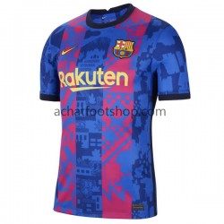Maillot FC Barcelone 3ème Tenue pour Homme 2021-2022 Manche Courte