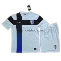 Maillot Finlande Euro Domicile Tenue pour Enfant 2020 Manche Courte Maillot Finlande Euro Domicile Tenue pour Enfant 2020 Manche Courte