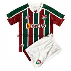 Maillot Fluminense Domicile Tenue pour Enfant 2022-2023 Manche Courte