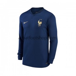 Maillot France Domicile Tenue pour Homme Coupe du Monde 2022 Manche Longue Maillot France Domicile Tenue pour Homme Coupe du Monde 2022 Manche Longue