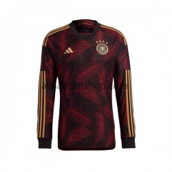 Maillot Allemagne Extérieur Tenue pour Homme Coupe du Monde 2022 Manche Longue