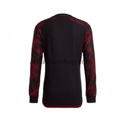 Maillot Allemagne Extérieur Tenue pour Homme Coupe du Monde 2022 Manche Longue