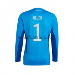 Maillot Allemagne Manuel Neuer 1 Gardien Domicile Tenue pour Homme Coupe du Monde 2022 Manche Courte