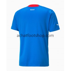 Maillot Islande Domicile Tenue pour Homme 2022 Manche Courte