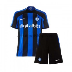Maillot Inter Milan Domicile Tenue pour Enfant 2022-2023 Manche Courte