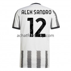 Maillot Juventus Alex Sandro 12 Domicile Tenue pour Homme 2022-2023 Manche Courte