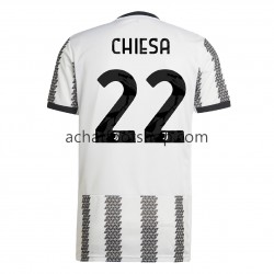 Maillot Juventus Chiesa 22 Domicile Tenue pour Homme 2022-2023 Manche Courte
