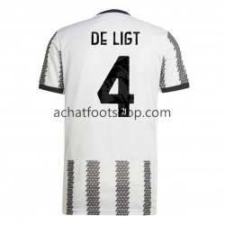 Maillot Juventus De Ligt 4 Domicile Tenue pour Homme 2022-2023 Manche Courte