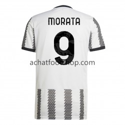 Maillot Juventus Morata 9 Domicile Tenue pour Homme 2022-2023 Manche Courte Maillot Juventus Morata 9 Domicile Tenue pour Homme 2022-2023 Manche Courte