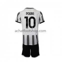 Maillot Juventus Pogba 10 Domicile Tenue pour Enfant 2022-2023 Manche Courte Maillot Juventus Pogba 10 Domicile Tenue pour Enfant 2022-2023 Manche Courte