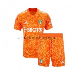 Maillot Leeds United Gardien Extérieur Tenue pour Enfant 2022-2023 Manche Courte