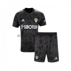 Maillot Leeds United Gardien Domicile Tenue pour Enfant 2022-2023 Manche Courte