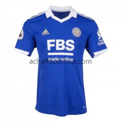 Maillot Leicester City Domicile Tenue pour Homme 2022-2023 Manche Courte