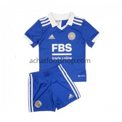 Maillot Leicester City Domicile Tenue pour Enfant 2022-2023 Manche Courte