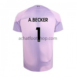 Maillot Liverpool Alisson Becker 1 Gardien Domicile Tenue pour Homme 2022-2023 Manche Courte Maillot Liverpool Alisson Becker 1 Gardien Domicile Tenue pour Homme 2022-2023 Manche Courte