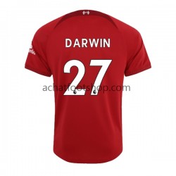 Maillot Liverpool Darwin Nunez 27 Domicile Tenue pour Homme 2022-2023 Manche Courte