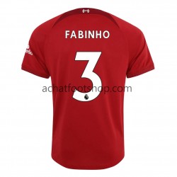 Maillot Liverpool Fabinho 3 Domicile Tenue pour Homme 2022-2023 Manche Courte