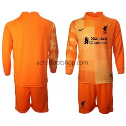 Maillot Liverpool Gardien 4ème Tenue pour Enfant 2021-2022 Manche Longue