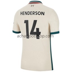 Maillot Liverpool Henderson 14 Extérieur Tenue pour Homme 2021-2022 Manche Courte Maillot Liverpool Henderson 14 Extérieur Tenue pour Homme 2021-2022 Manche Courte