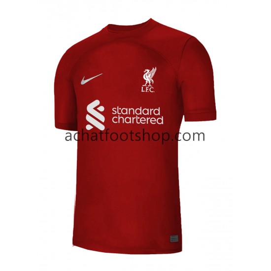 Maillot Liverpool Domicile Tenue pour Homme 2022-2023 Manche Courte