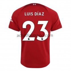 Maillot Liverpool Luis Diaz 23 Domicile Tenue pour Homme 2022-2023 Manche Courte Maillot Liverpool Luis Diaz 23 Domicile Tenue pour Homme 2022-2023 Manche Courte