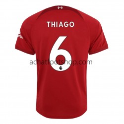Maillot Liverpool Thiago 6 Domicile Tenue pour Homme 2022-2023 Manche Courte