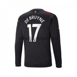 Maillot Manchester City De Bruyne 17 Extérieur Tenue pour Homme 2022-2023 Manche Longue