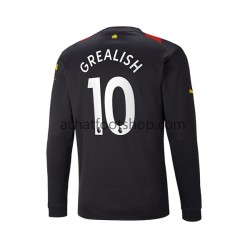 Maillot Manchester City Grealish 10 Long Extérieur Tenue 2022-2023 Manche Courte