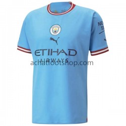 Maillot Manchester City Domicile Tenue pour Homme 2022-2023 Manche Courte