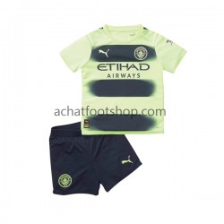 Maillot Manchester City 3ème Tenue pour Enfant 2022-2023 Manche Courte