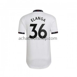 Maillot Manchester United Elanga 36 Extérieur Tenue pour Homme 2022-2023 Manche Courte