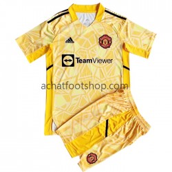 Maillot Manchester United Gardien Domicile Tenue pour Enfant 2022-2023 Manche Courte
