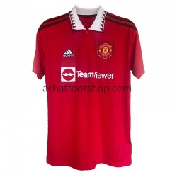 Maillot Manchester United Domicile Tenue pour Homme 2022-2023 Manche Courte