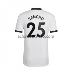 Maillot Manchester United Jadon Sancho 25 Extérieur Tenue pour Homme 2022-2023 Manche Courte