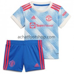 Maillot Manchester United Extérieur Tenue pour Enfant 2021-2022 Manche Courte