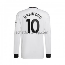 Maillot Manchester United Rashford 10 Extérieur Tenue pour Homme 2022-2023 Manche Longue