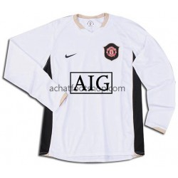 Maillot Manchester United Rétro Extérieur Tenue pour Homme 2006-2007 Manche Longue