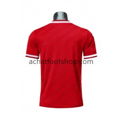 Maillot Manchester United Rétro Domicile Tenue pour Homme 1986 Manche Courte