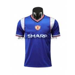 Maillot Manchester United Rétro 3ème Tenue pour Homme 1985 Manche Courte