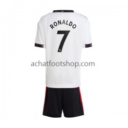 Maillot Manchester United Ronaldo 7 Extérieur Tenue pour Enfant 2022-2023 Manche Courte