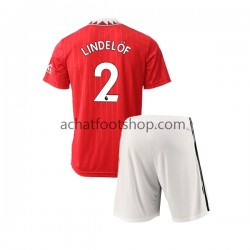 Maillot Manchester United Victor Lindelof 2 Domicile Tenue pour Enfant 2022-2023 Manche Courte Maillot Manchester United Victor Lindelof 2 Domicile Tenue pour Enfant 2022-2023 Manche Courte