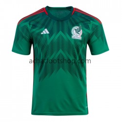 Maillot Mexique Domicile Tenue pour Homme Coupe du Monde 2022 Manche Courte