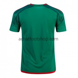 Maillot Mexique Domicile Tenue pour Homme Coupe du Monde 2022 Manche Courte